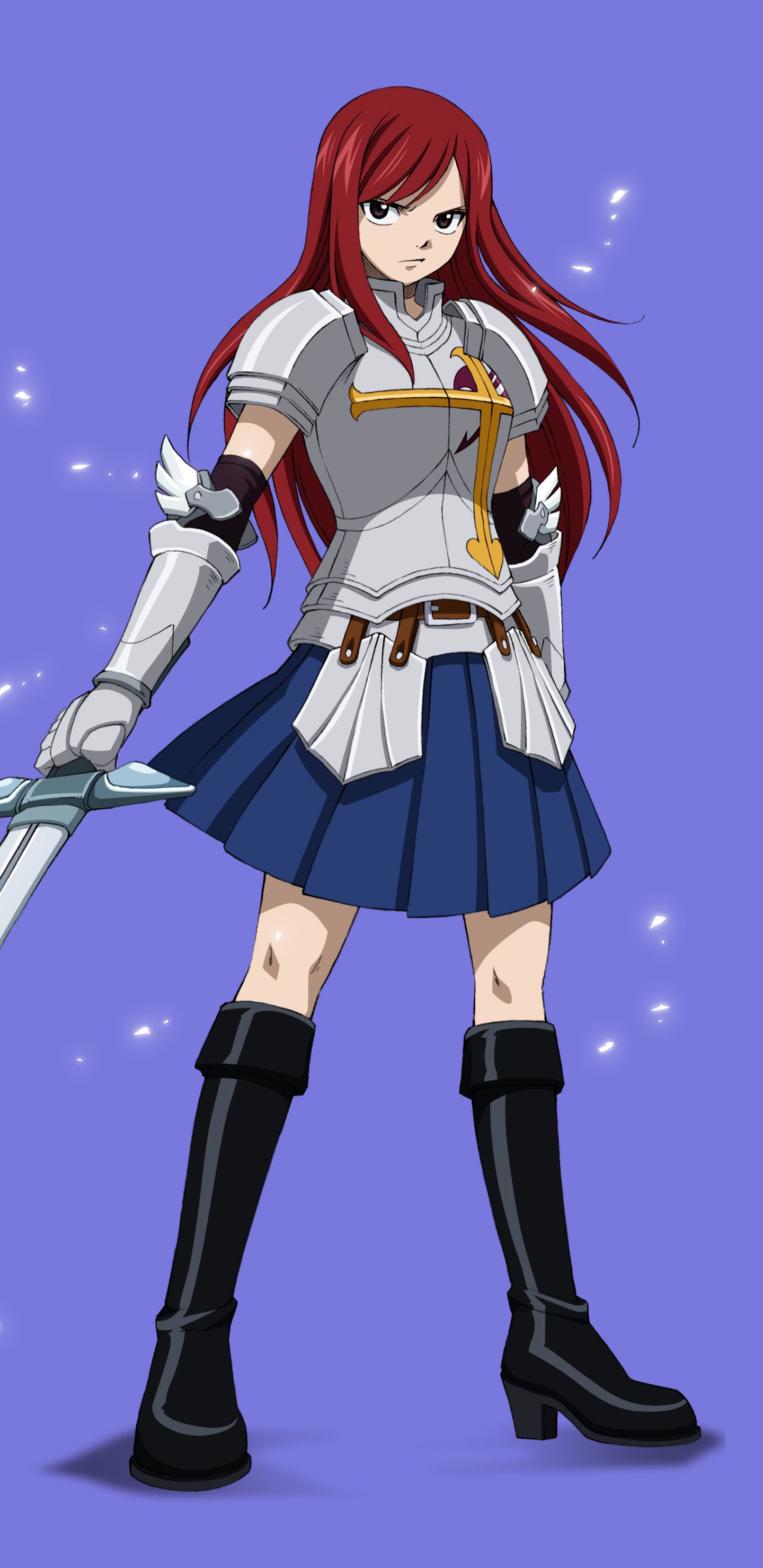 Handy-Wallpaper Animes, Fairy Tail, Erza Scarlet kostenlos herunterladen.