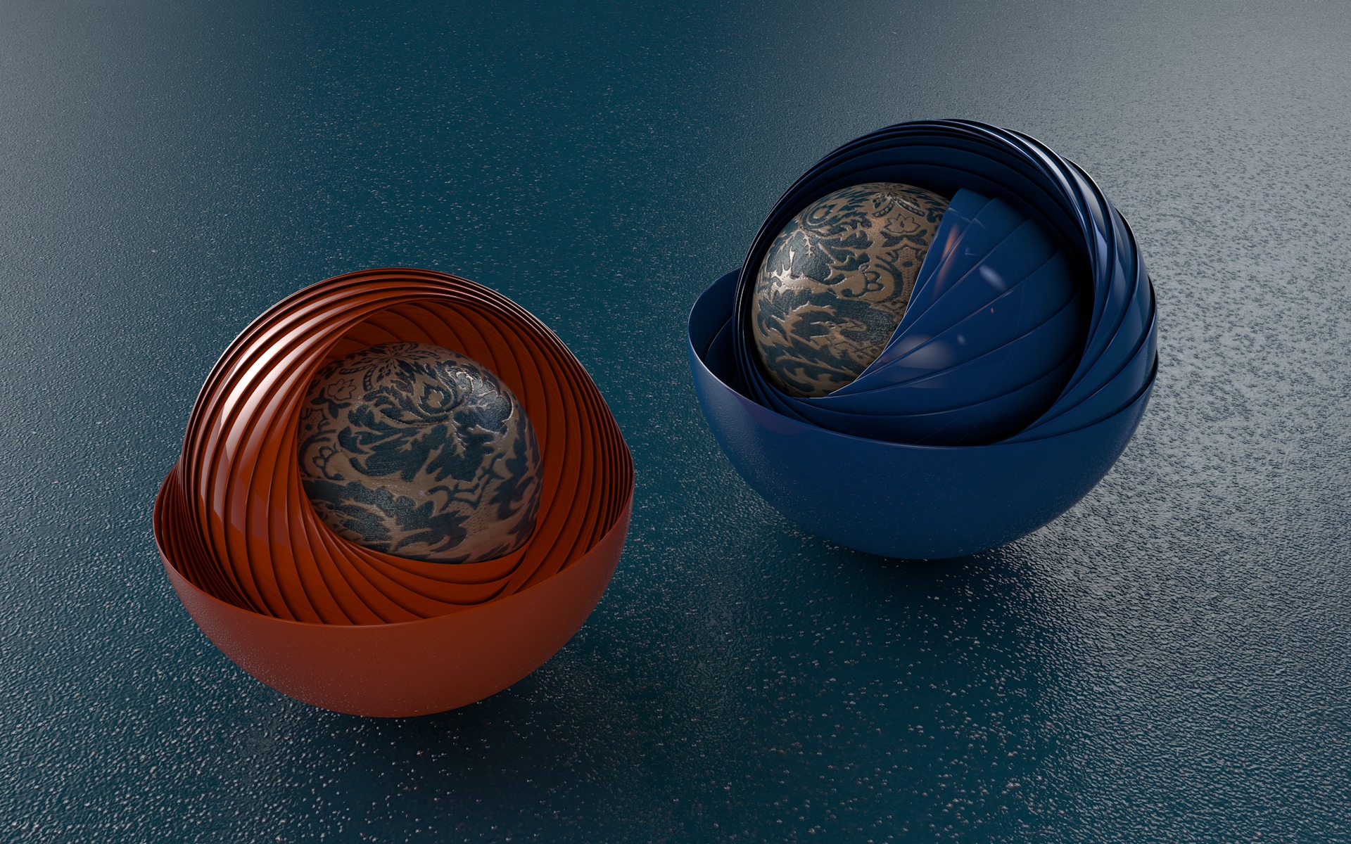 Download mobile wallpaper 3D, Artistic, Sphere, Cgi, 3D Art for free.