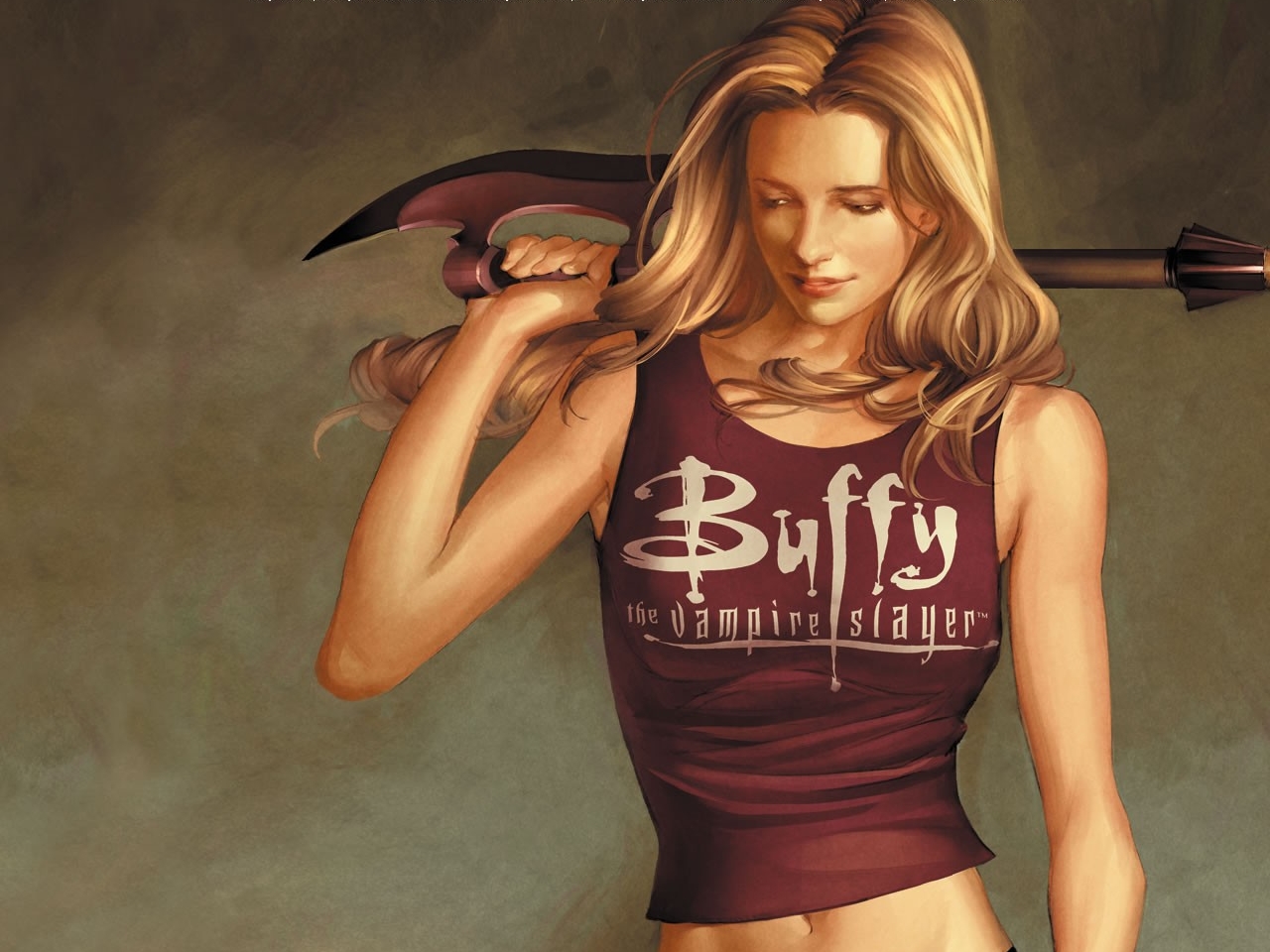 Free download wallpaper Buffy The Vampire Slayer, Comics on your PC desktop