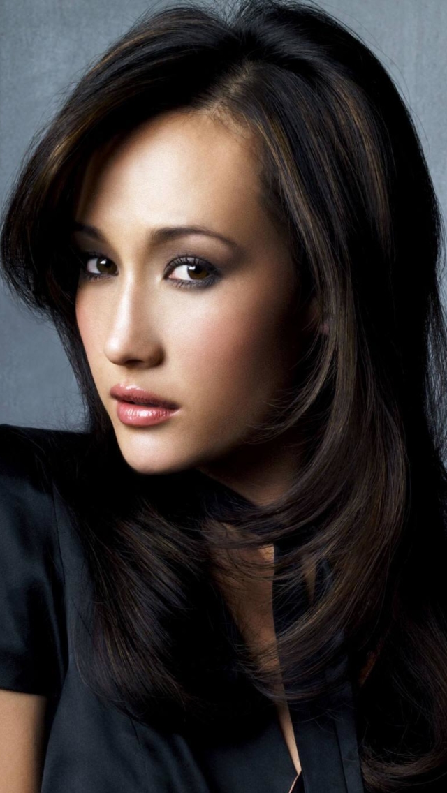 Download mobile wallpaper Celebrity, Maggie Q for free.