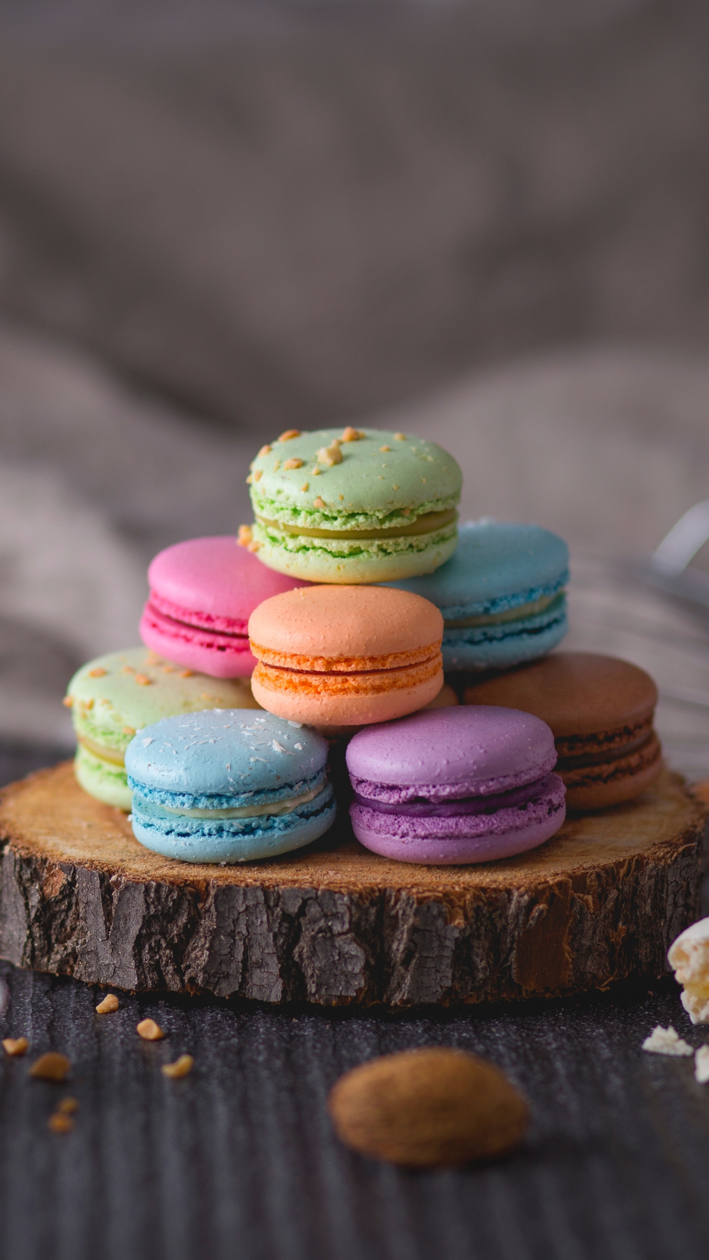 Baixar papel de parede para celular de Comida, Doces, Macaron gratuito.