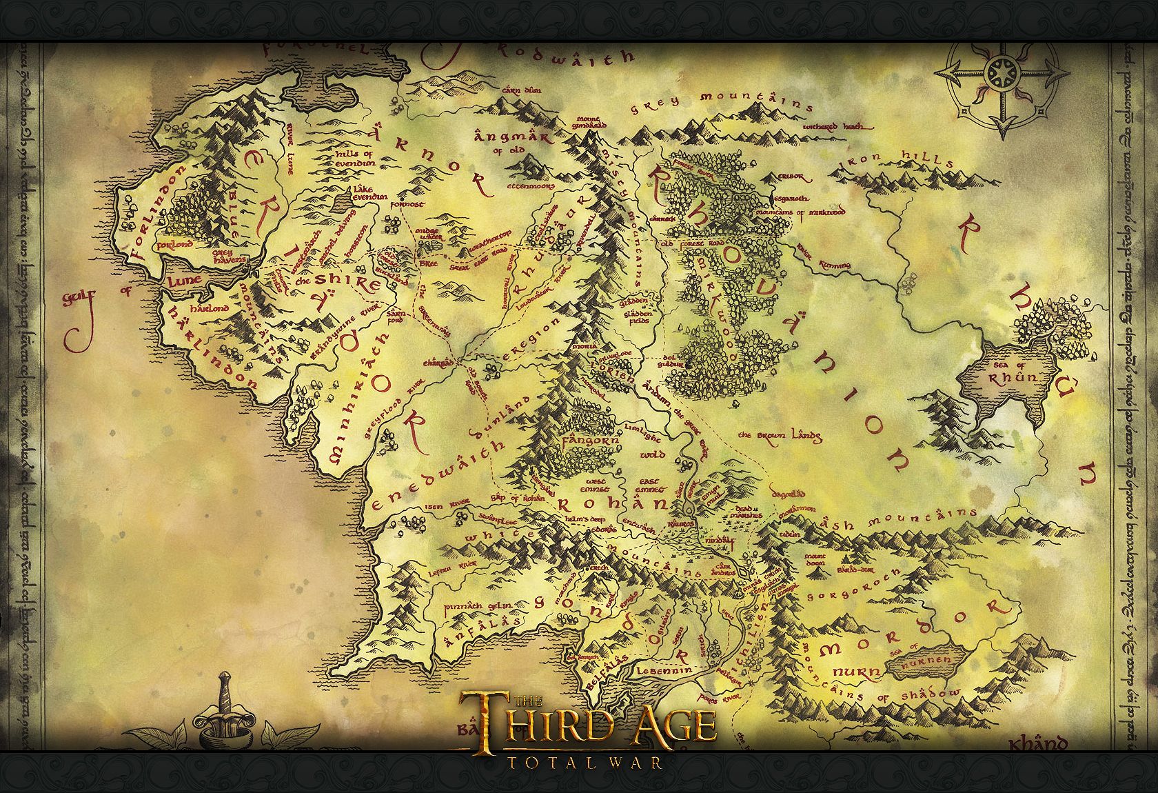 Laden Sie Third Age: Total War HD-Desktop-Hintergründe herunter