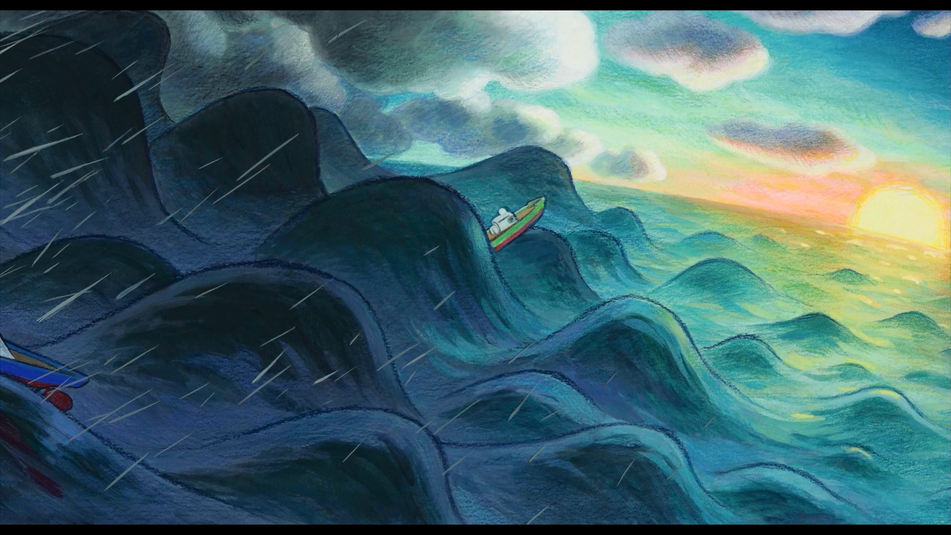 744160 Hintergrundbilder und Ponyo Das Große Abenteuer Am Meer Bilder auf dem Desktop. Laden Sie  Bildschirmschoner kostenlos auf den PC herunter