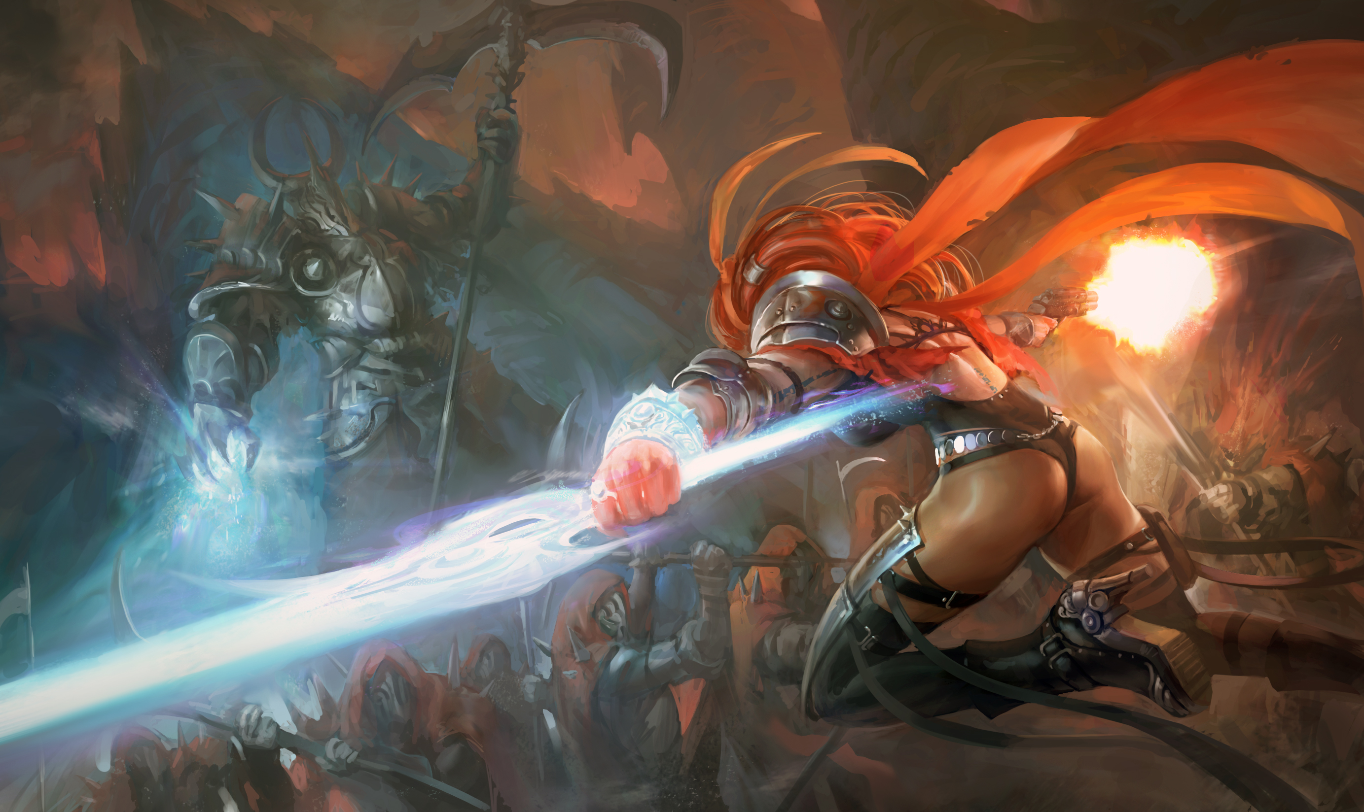 Free download wallpaper Fantasy, Women Warrior on your PC desktop