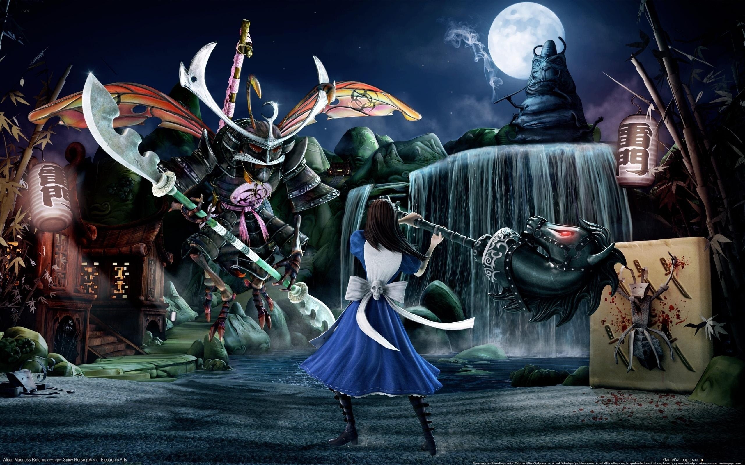 Скачати мобільні шпалери Alice: Madness Returns, Відеогра безкоштовно.