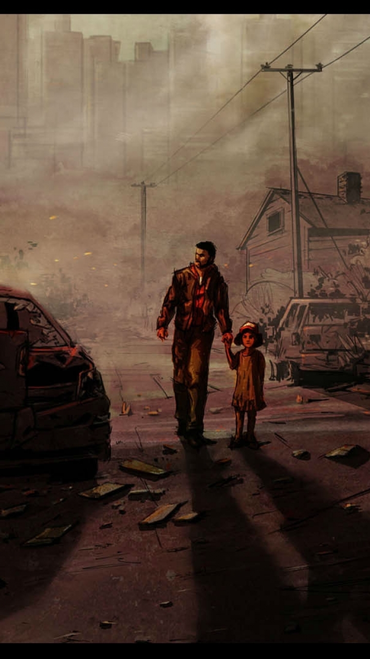 video game, the walking dead: season 1, horror, zombie, dark