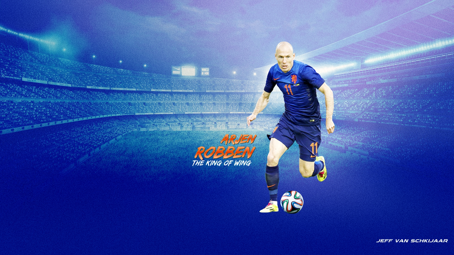 Descarga gratuita de fondo de pantalla para móvil de Fútbol, Deporte, Selección De Fútbol De Holanda, Arjen Robben.
