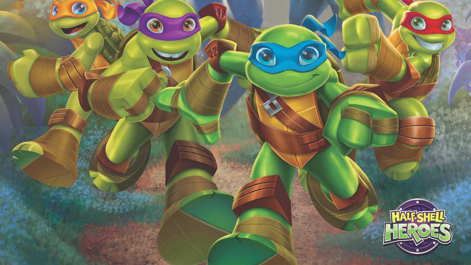 Laden Sie das Teenage Mutant Ninja Turtles, Filme, Teenage Mutant Ninja Turtles: Half Shell Heroes Blast In Die Vergangenheit-Bild kostenlos auf Ihren PC-Desktop herunter