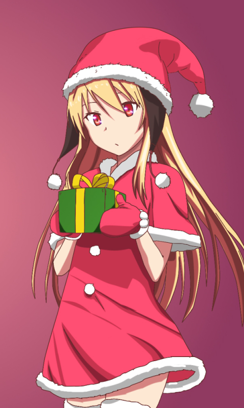 Download mobile wallpaper Anime, Christmas, Mashiro Shiina, Sakurasou No Pet Na Kanojo for free.
