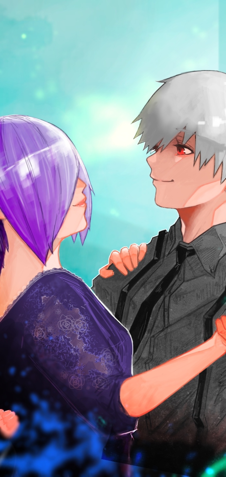 Baixar papel de parede para celular de Anime, Ken Kaneki, Tokyo Ghoul, Touka Kirishima gratuito.