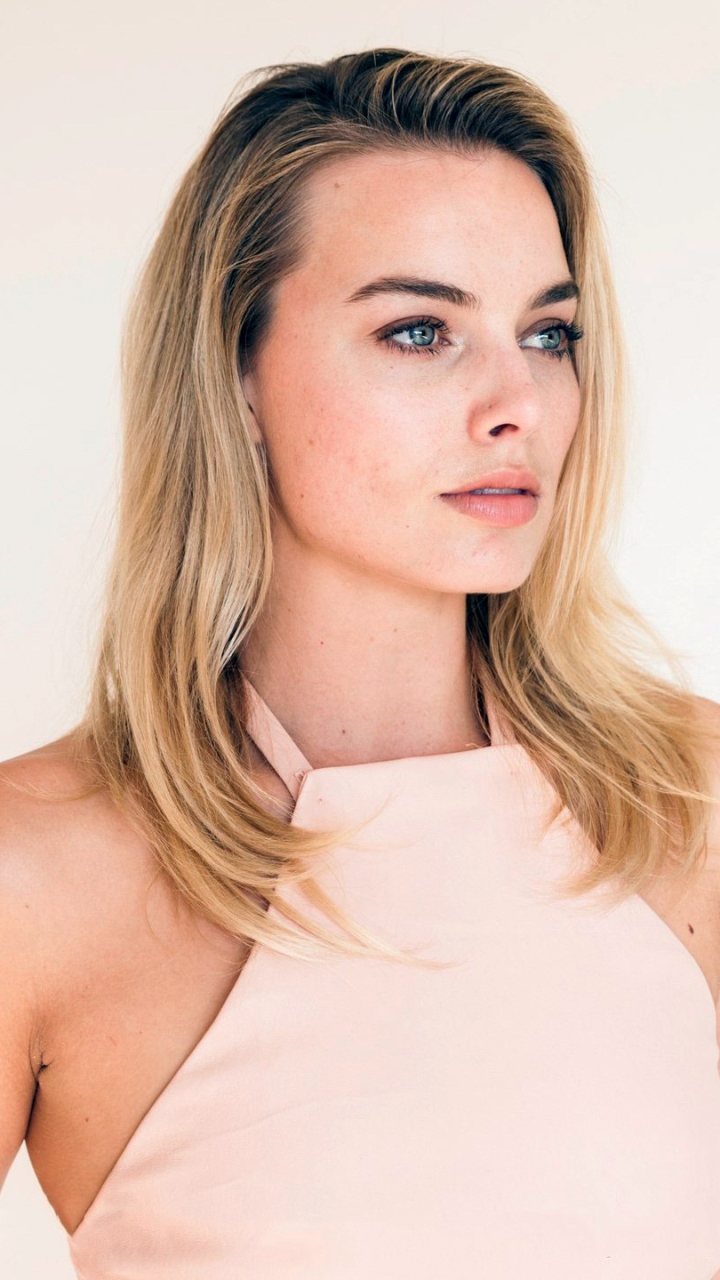 Baixar papel de parede para celular de Loiro, Australiano, Olhos Azuis, Celebridade, Atriz, Cabelo Loiro, Margot Robbie gratuito.