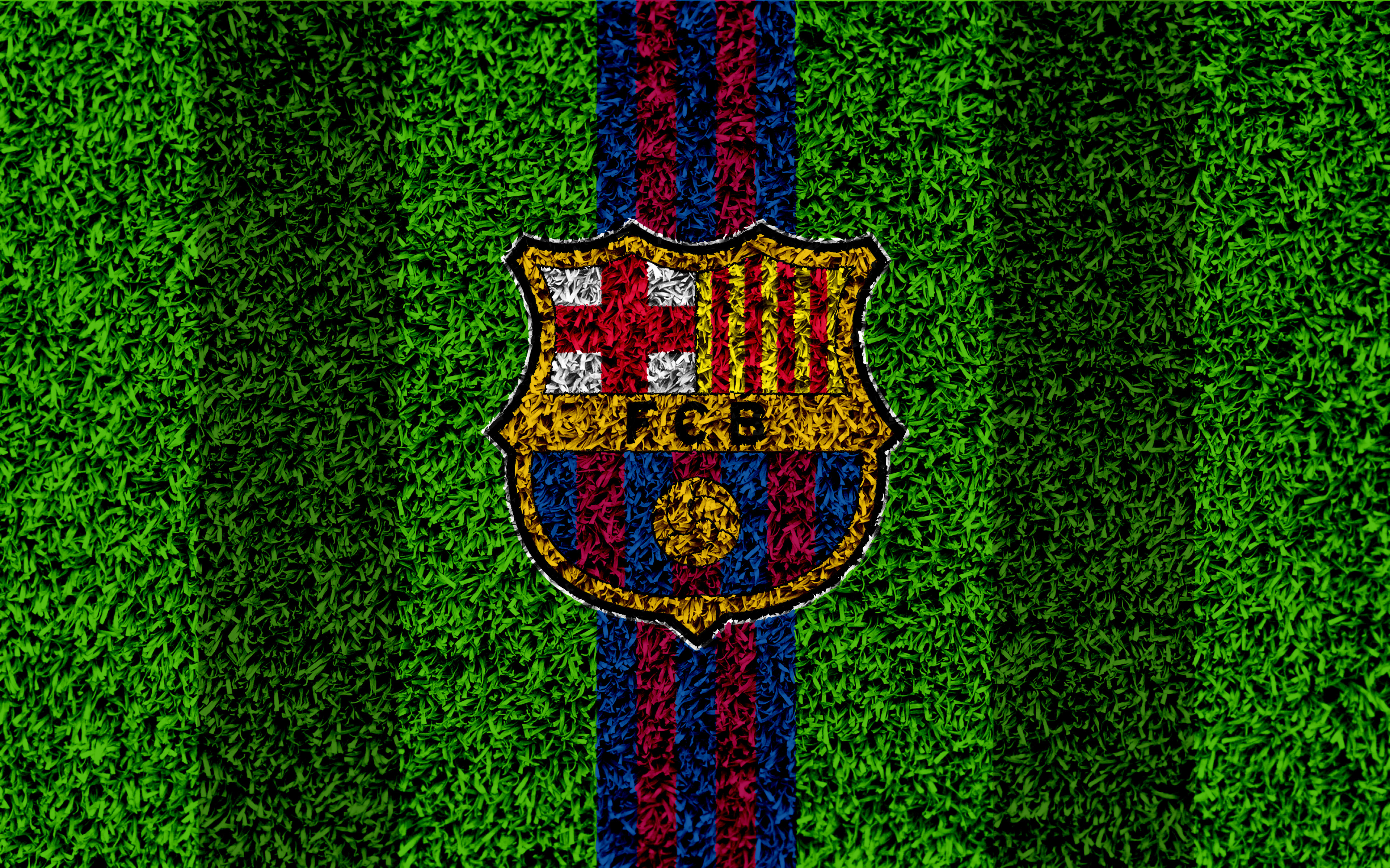 Скачать обои бесплатно Футбол, Футбольный, Виды Спорта, Лого, Футбольный Клуб Барселона картинка на рабочий стол ПК