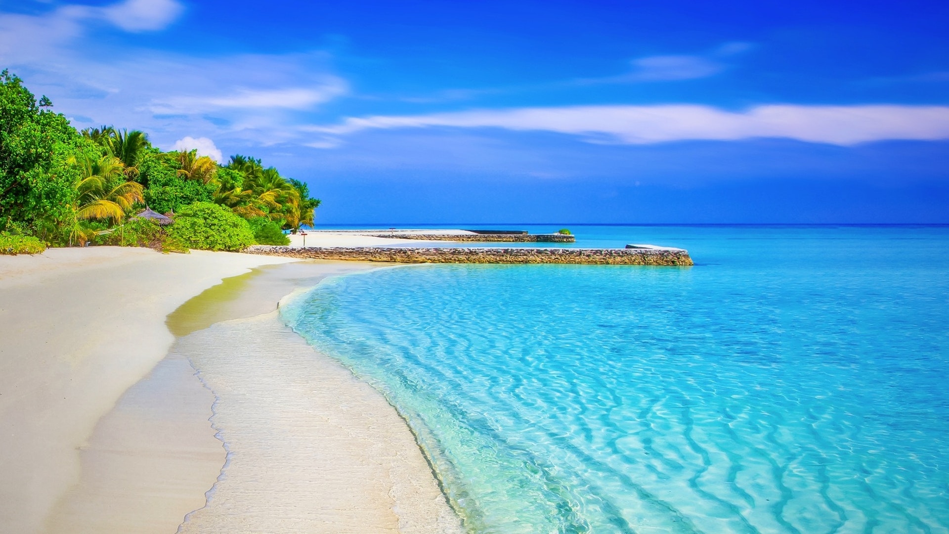 Download mobile wallpaper Sea, Beach, Ocean, Earth, Tropical for free.