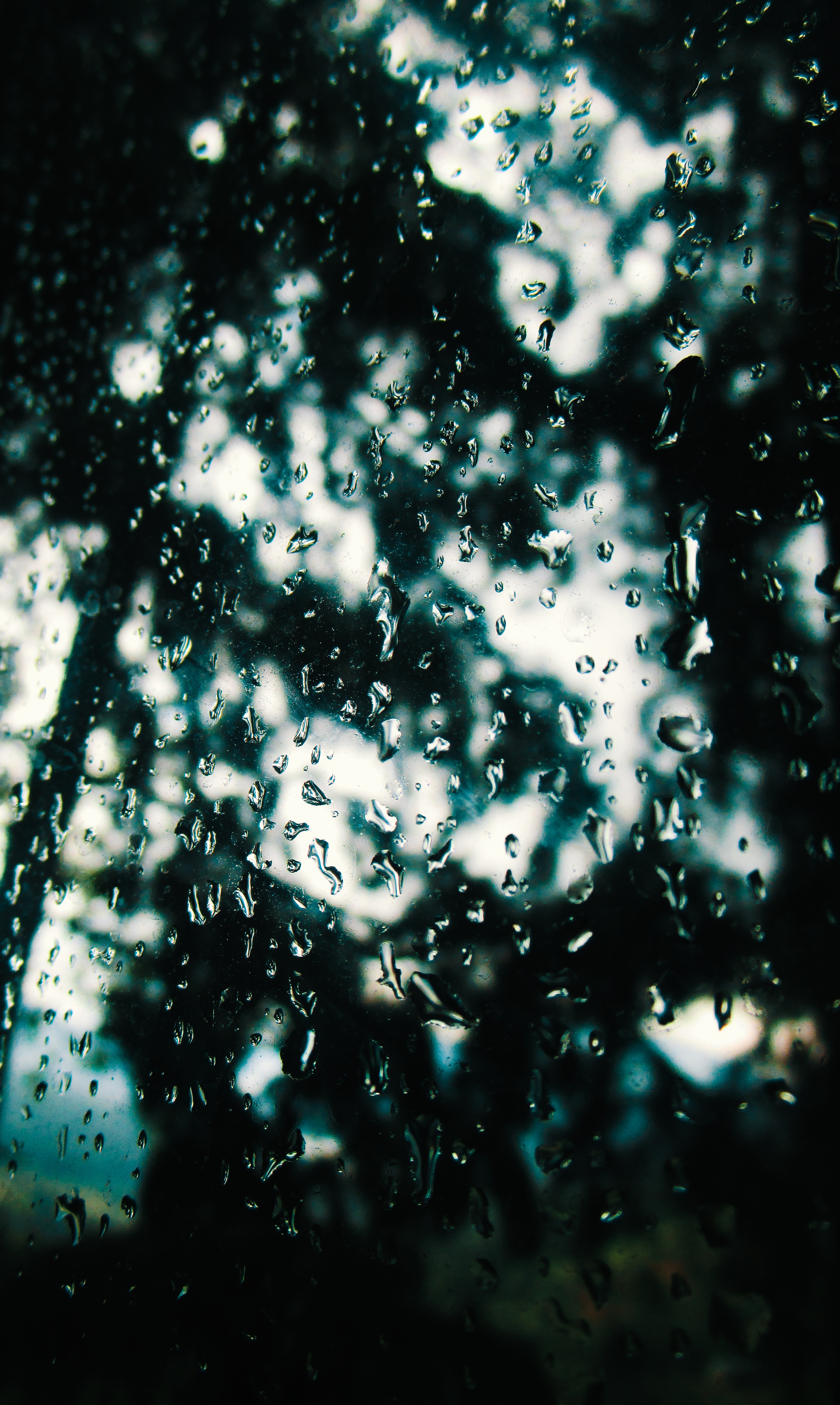 Free download wallpaper Blur, Smooth, Macro, Drops, Window, Glass, Rain on your PC desktop