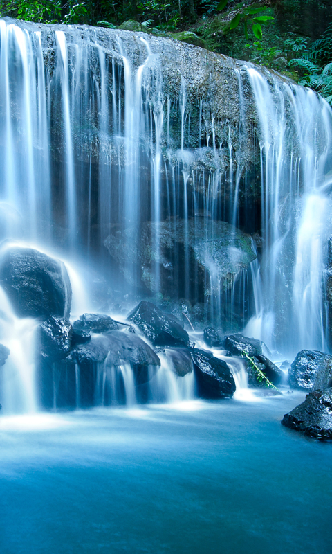 Descarga gratuita de fondo de pantalla para móvil de Cascadas, Cascada, Tierra/naturaleza.