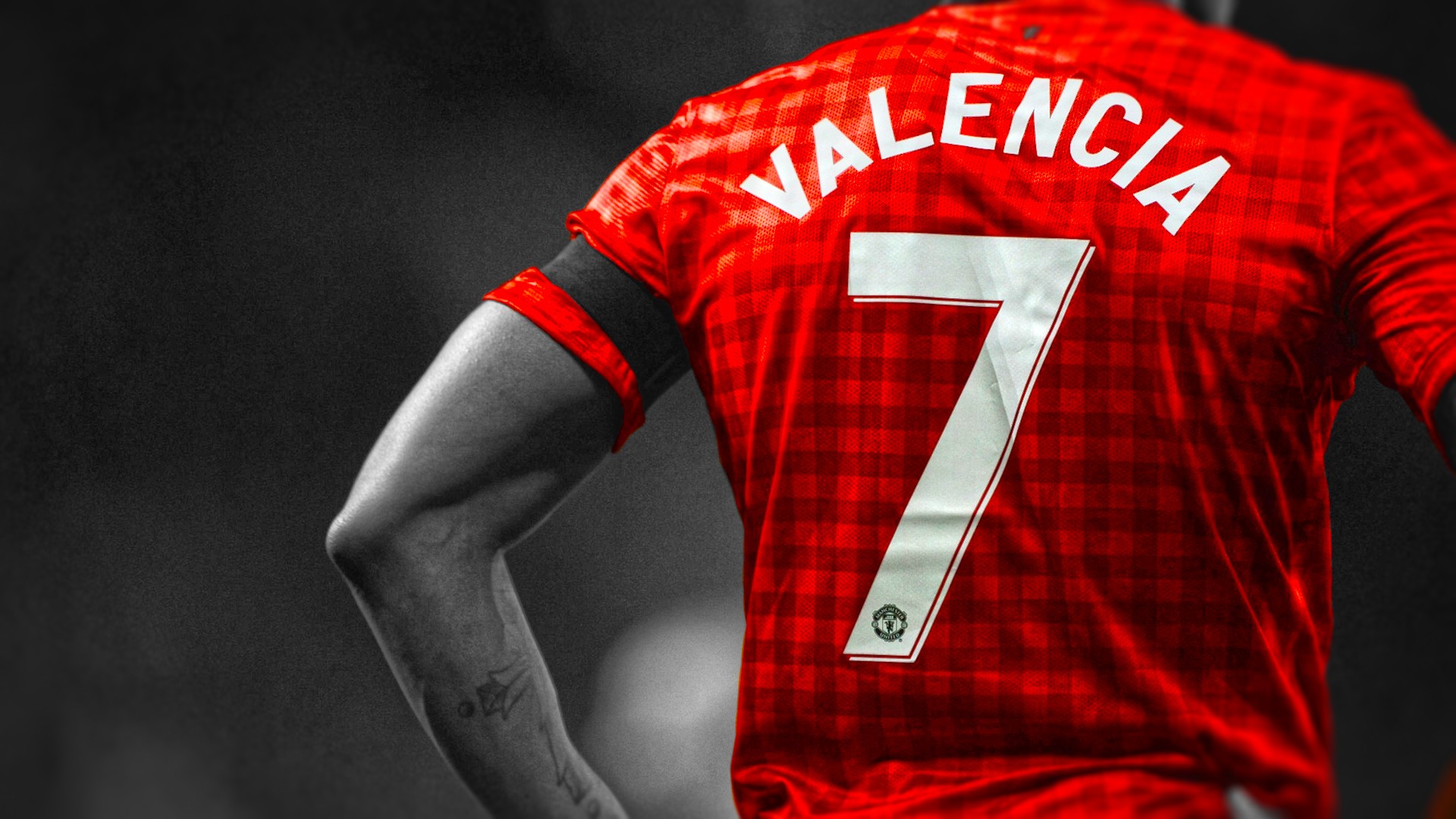 Free download wallpaper Sports, Soccer, Manchester United F C, Antonio Valencia on your PC desktop