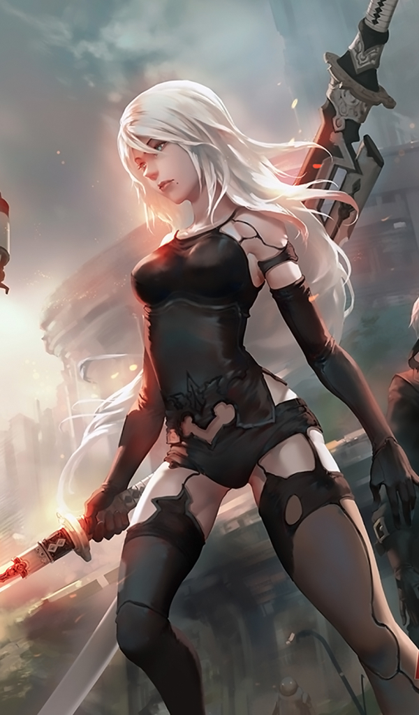 Download mobile wallpaper Video Game, Nier: Automata, Yorha Type A No 2 for free.