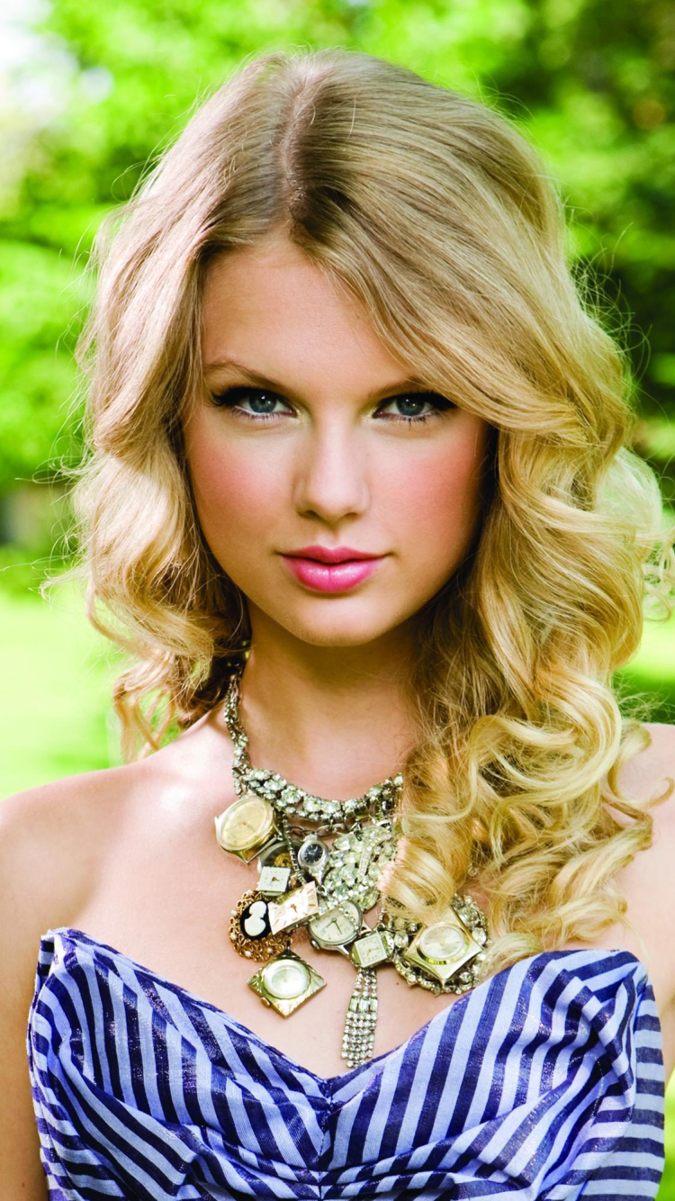 Download mobile wallpaper Music, Singer, Blonde, Blue Eyes, Taylor Swift for free.