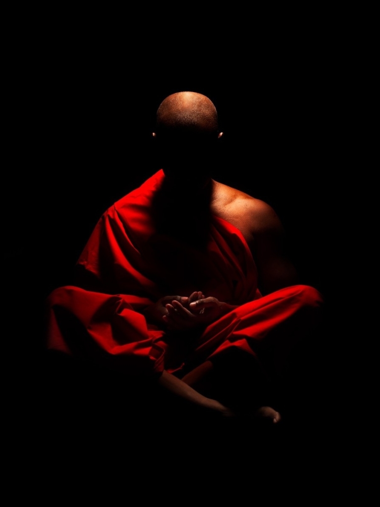 Download mobile wallpaper Monk, Religious for free.