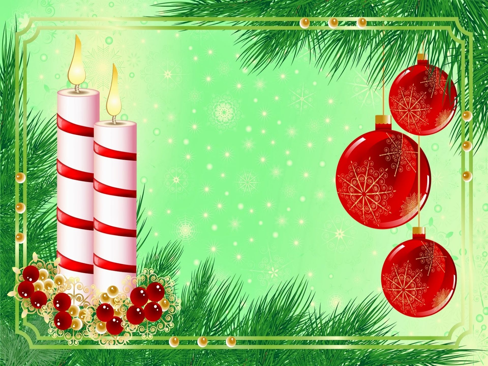 Handy-Wallpaper Feiertage, Dekoration, Weihnachten, Kerze, Flitter kostenlos herunterladen.