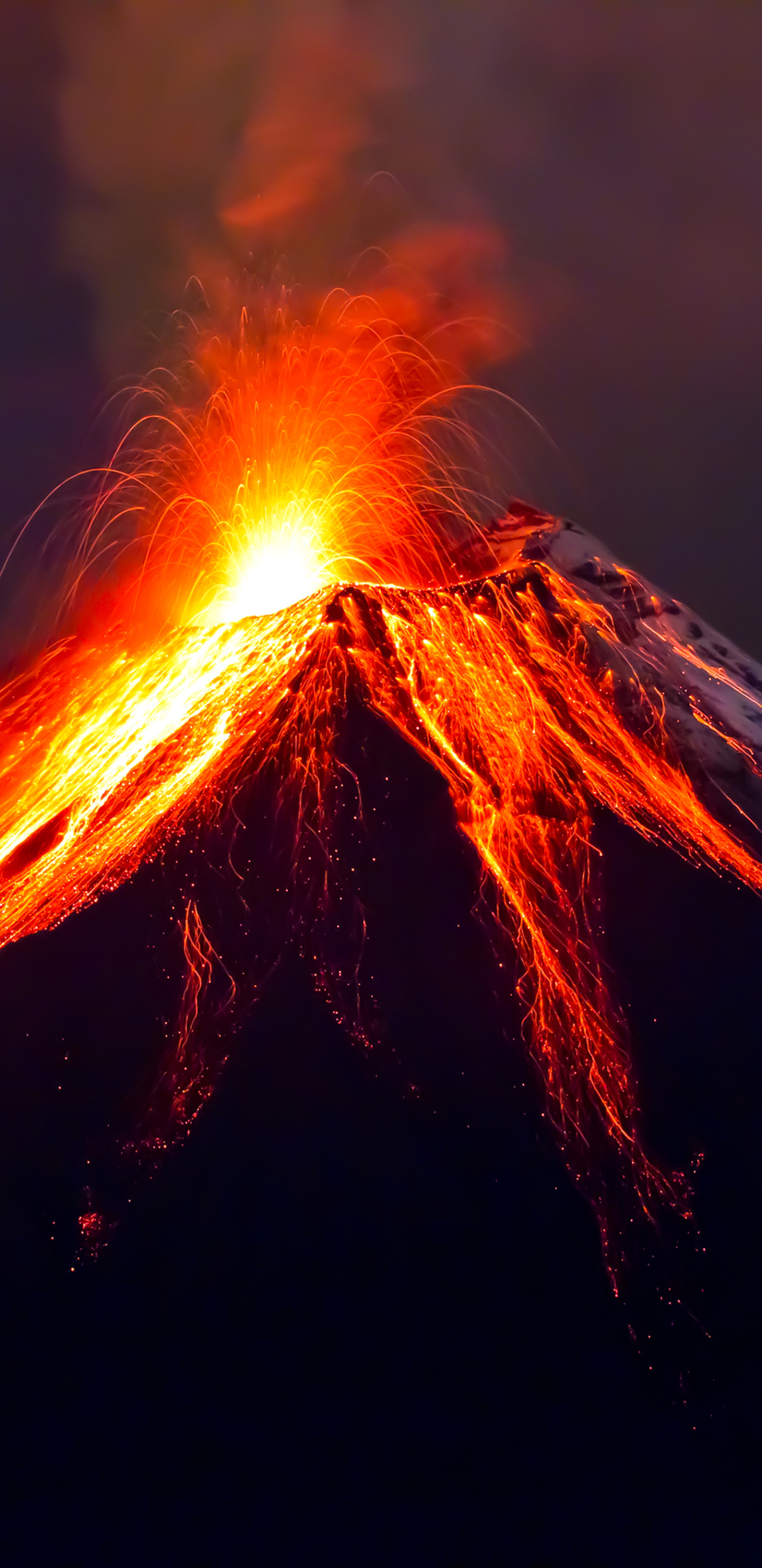 Download mobile wallpaper Nature, Earth, Volcano, Lava, Volcanoes for free.