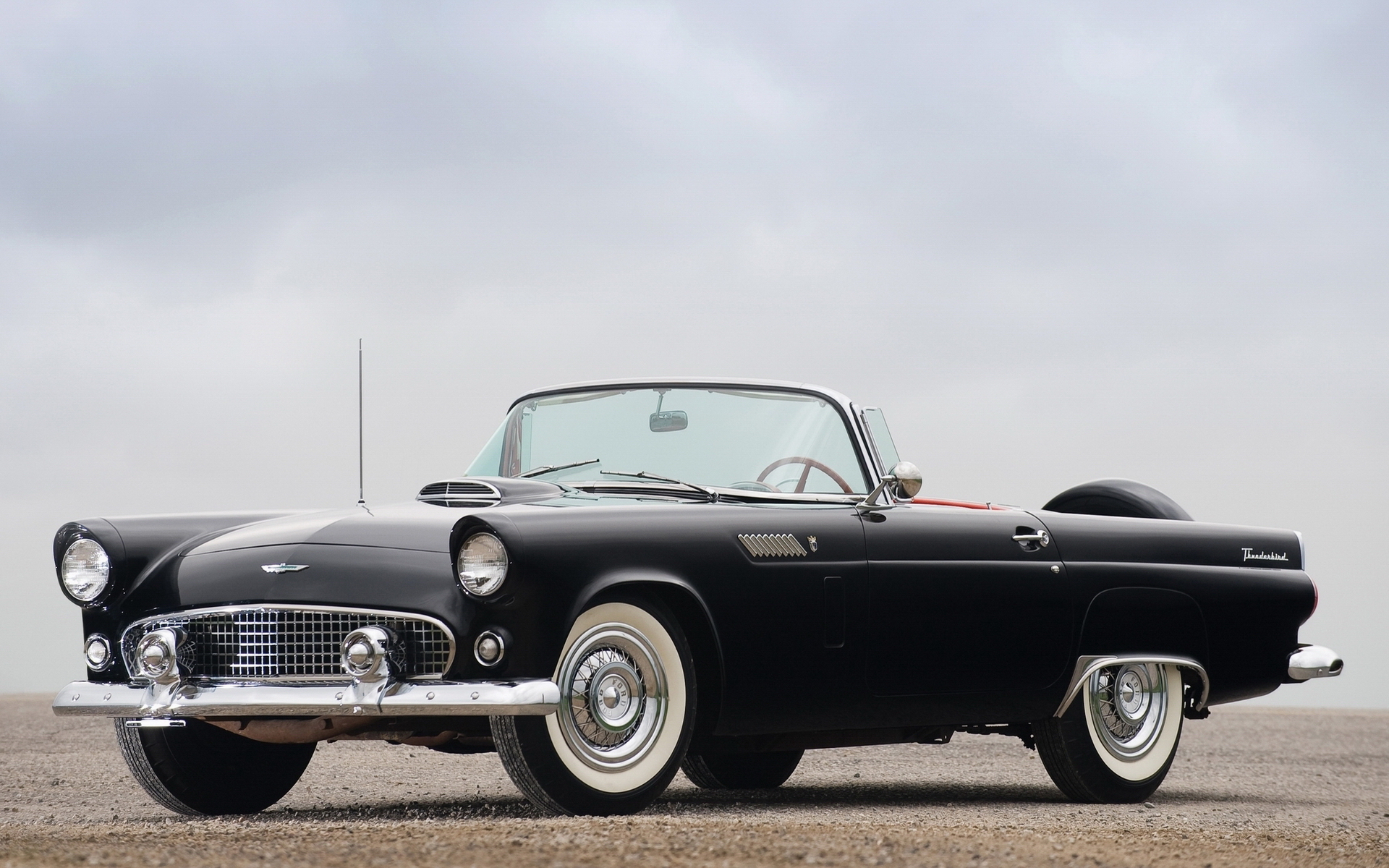 Meilleurs fonds d'écran Ford Thunderbird 1956 pour l'écran du téléphone