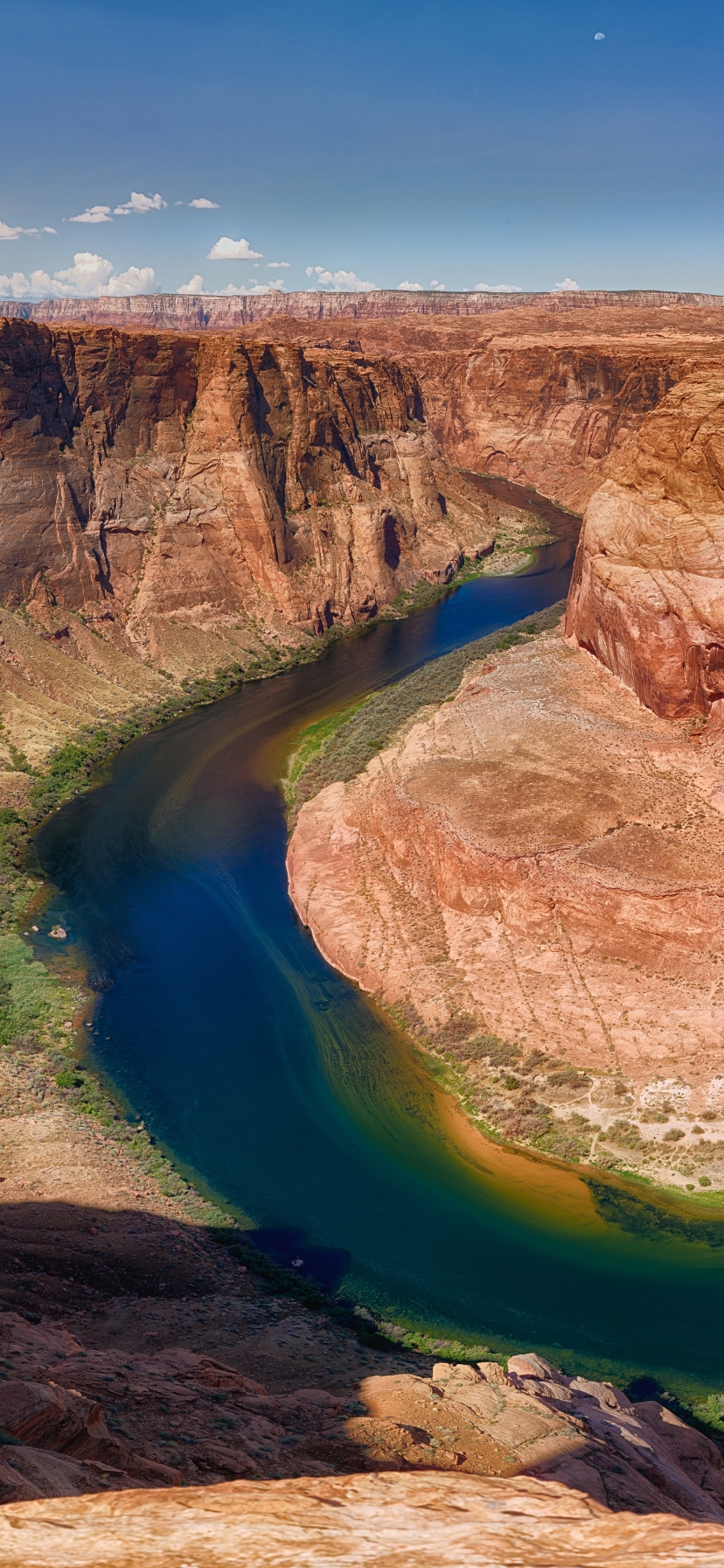 Download mobile wallpaper Nature, Canyon, Usa, Earth, Canyons, River, Colorado, Horseshoe Bend for free.