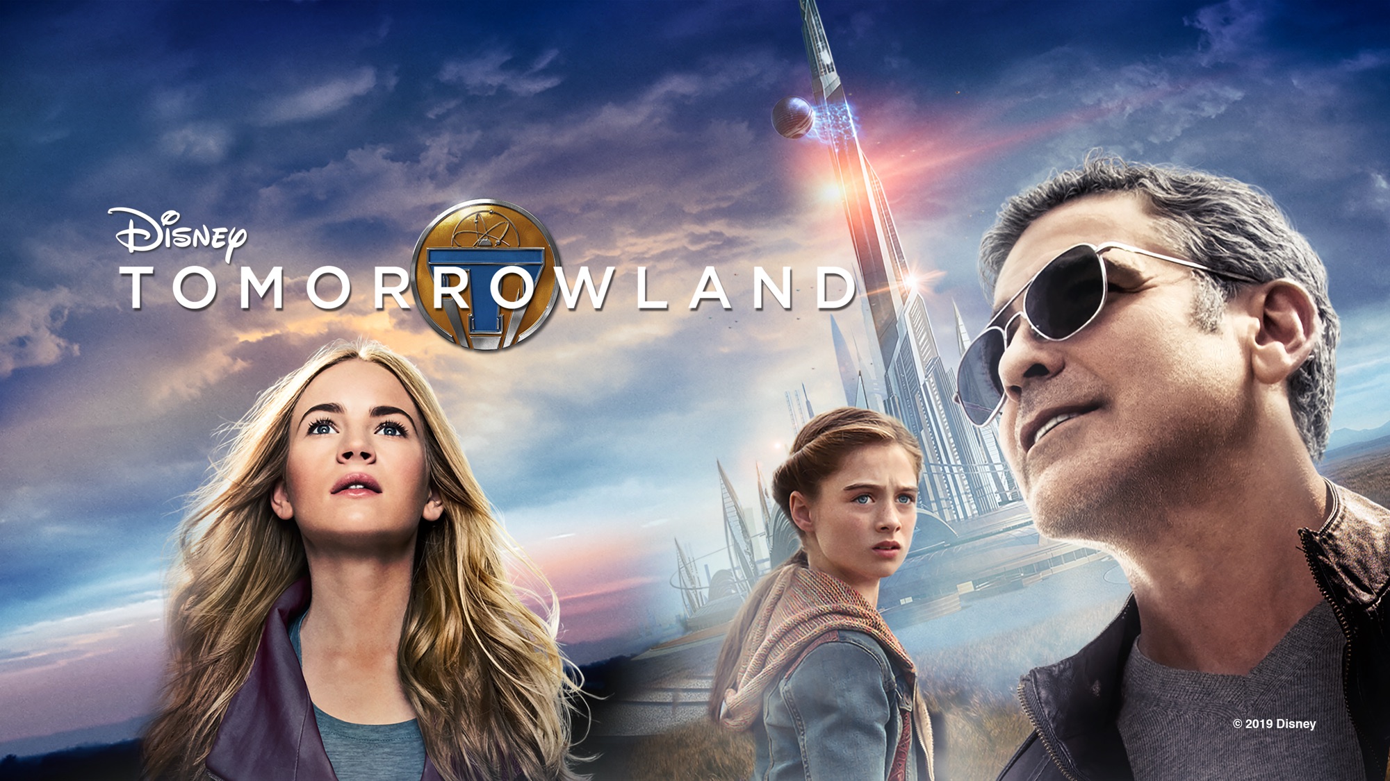 Free download wallpaper Movie, George Clooney, Brittany Robertson, Tomorrowland on your PC desktop