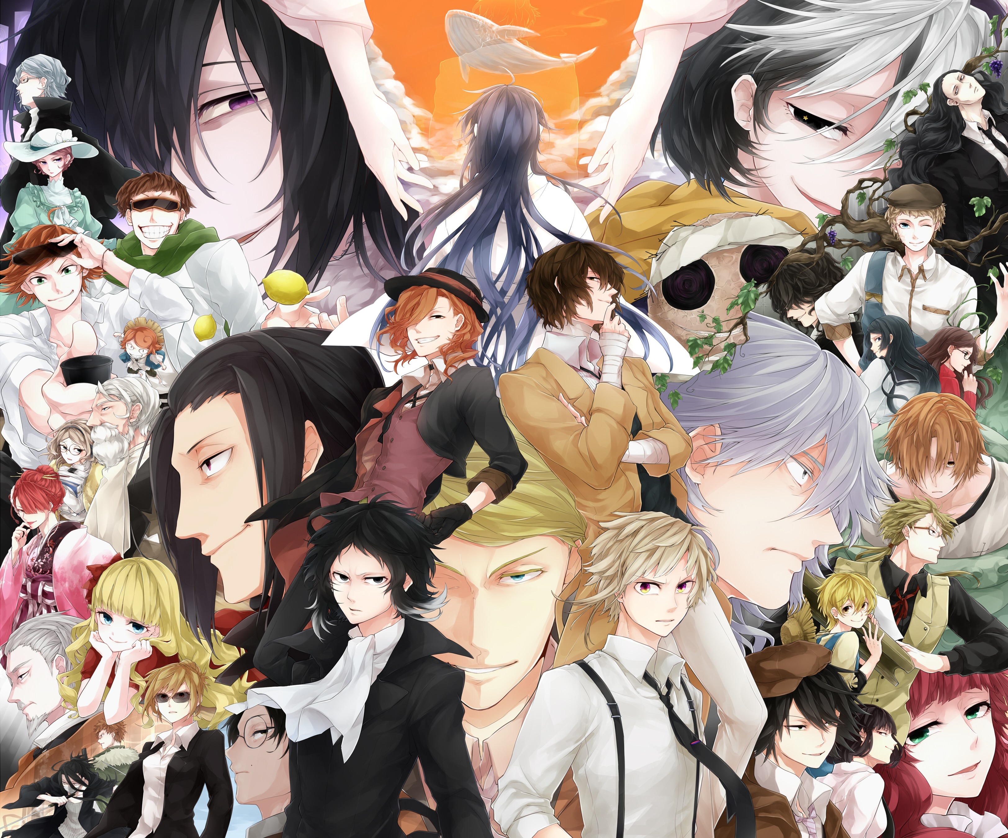 Descarga gratuita de fondo de pantalla para móvil de Animado, Bungou Stray Dogs.