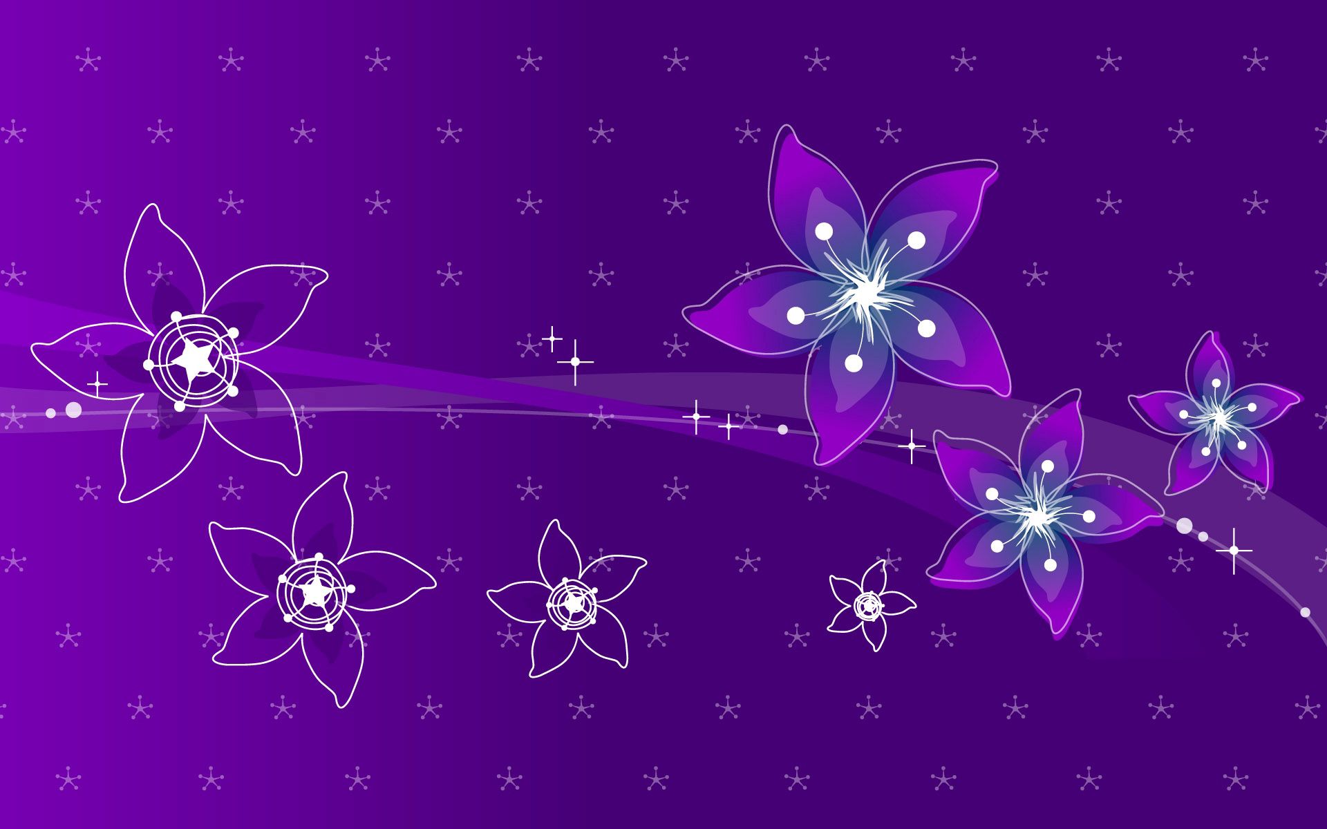Free download wallpaper Abstract, Flowers, Shining, Shine, Brilliance, Background on your PC desktop