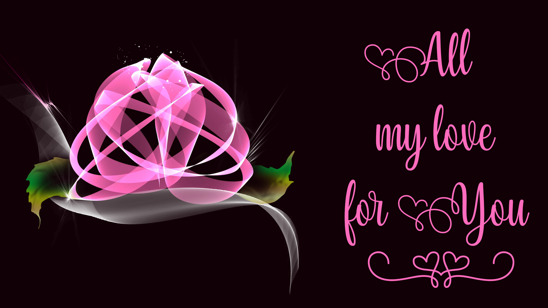 Download mobile wallpaper Valentine's Day, Pink, Flower, Rose, Holiday for free.