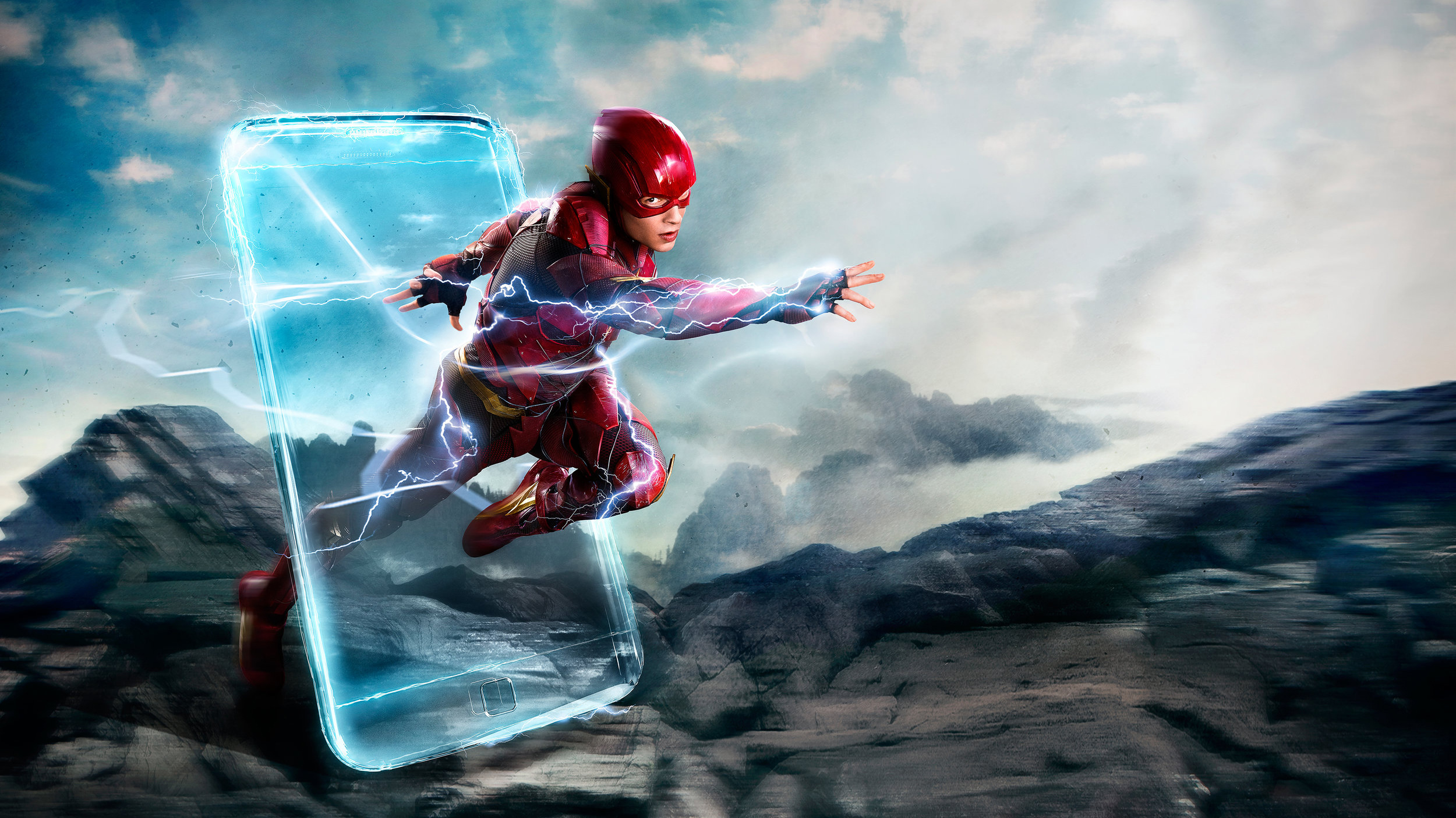 Free download wallpaper Flash, Movie, Justice League on your PC desktop