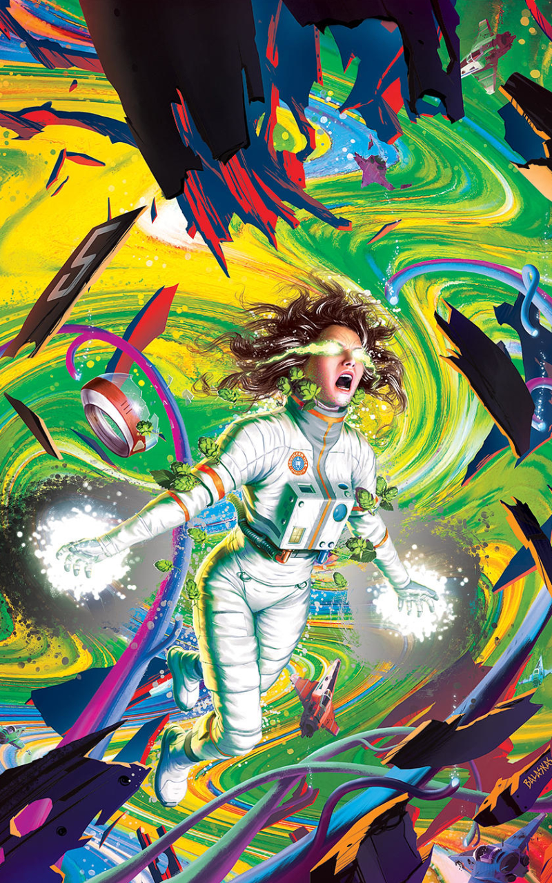 Download mobile wallpaper Colorful, Sci Fi, Astronaut, Glowing Eyes, Physcedelic for free.