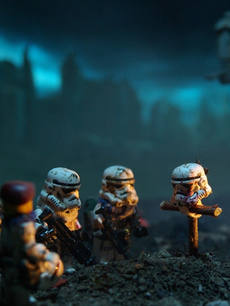 Baixar papel de parede para celular de Lego, Filme, Guerra Nas Estrelas, Stormtrooper gratuito.