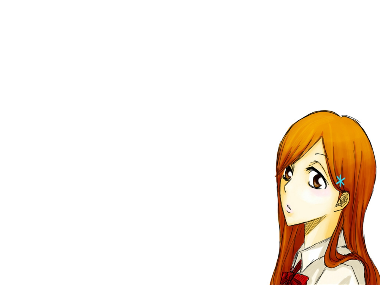 Handy-Wallpaper Bleach, Animes, Orihime Inoue kostenlos herunterladen.