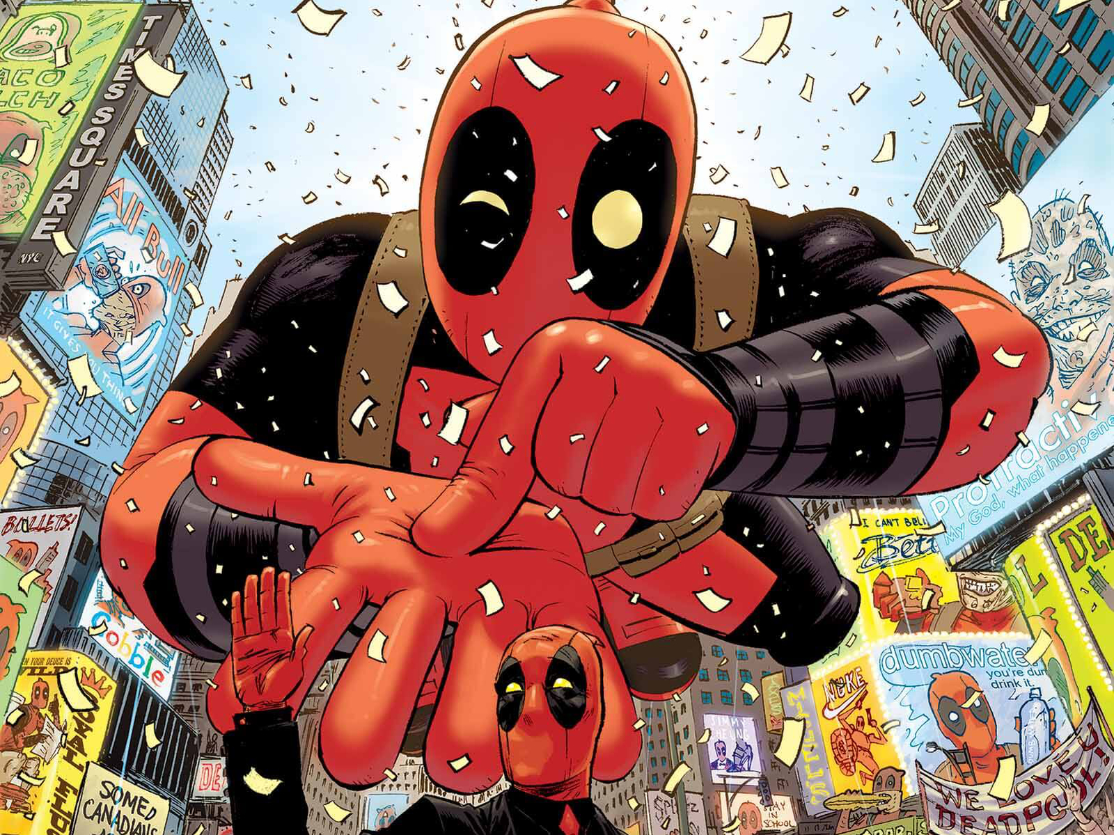 Free download wallpaper Deadpool, Comics on your PC desktop