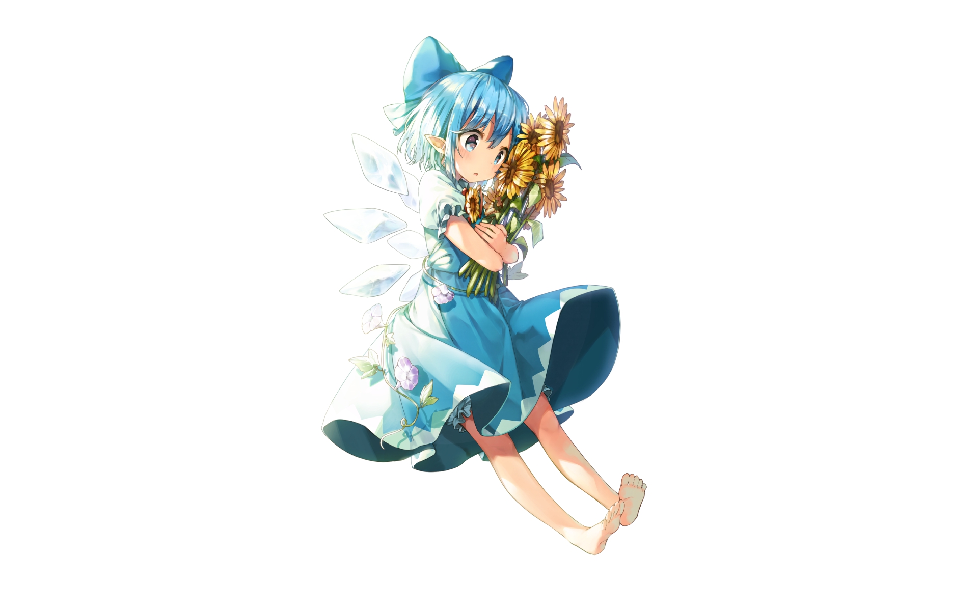 Descarga gratis la imagen Animado, Touhou, Cirno (Touhou) en el escritorio de tu PC