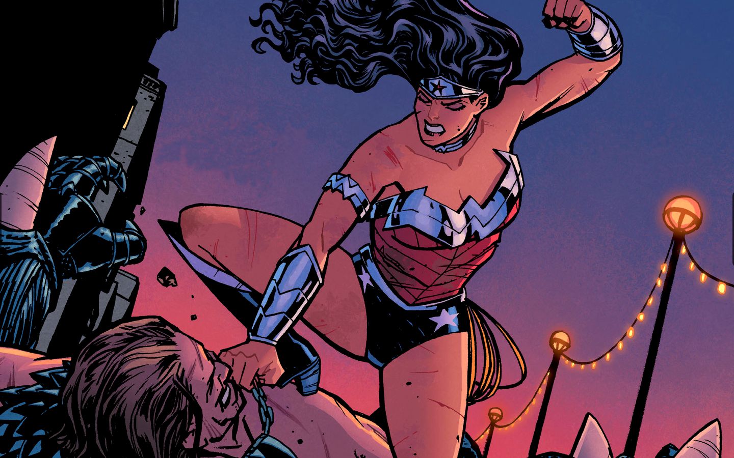 Handy-Wallpaper Wonderwoman, Comics kostenlos herunterladen.