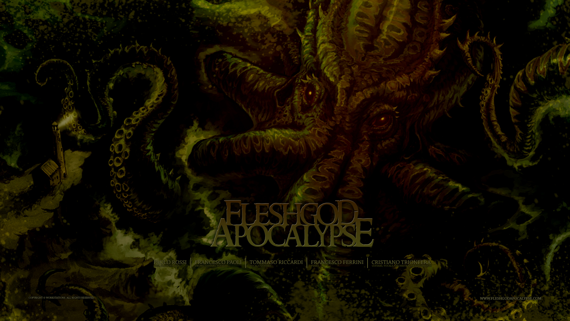 Популярні заставки і фони Fleshgod Apocalypse на комп'ютер