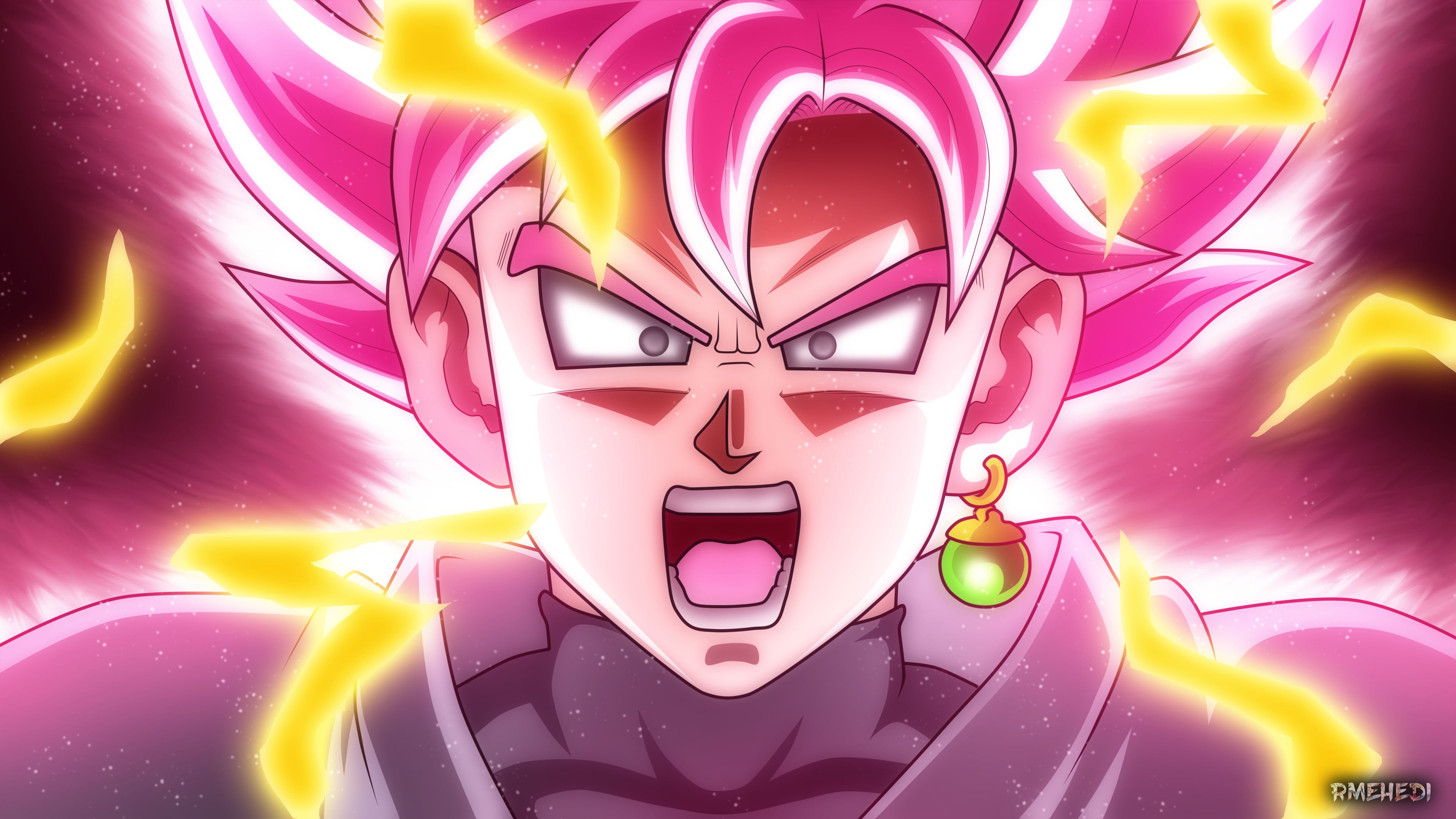Download mobile wallpaper Anime, Dragon Ball, Goku, Dragon Ball Super, Super Saiyan Rosé for free.