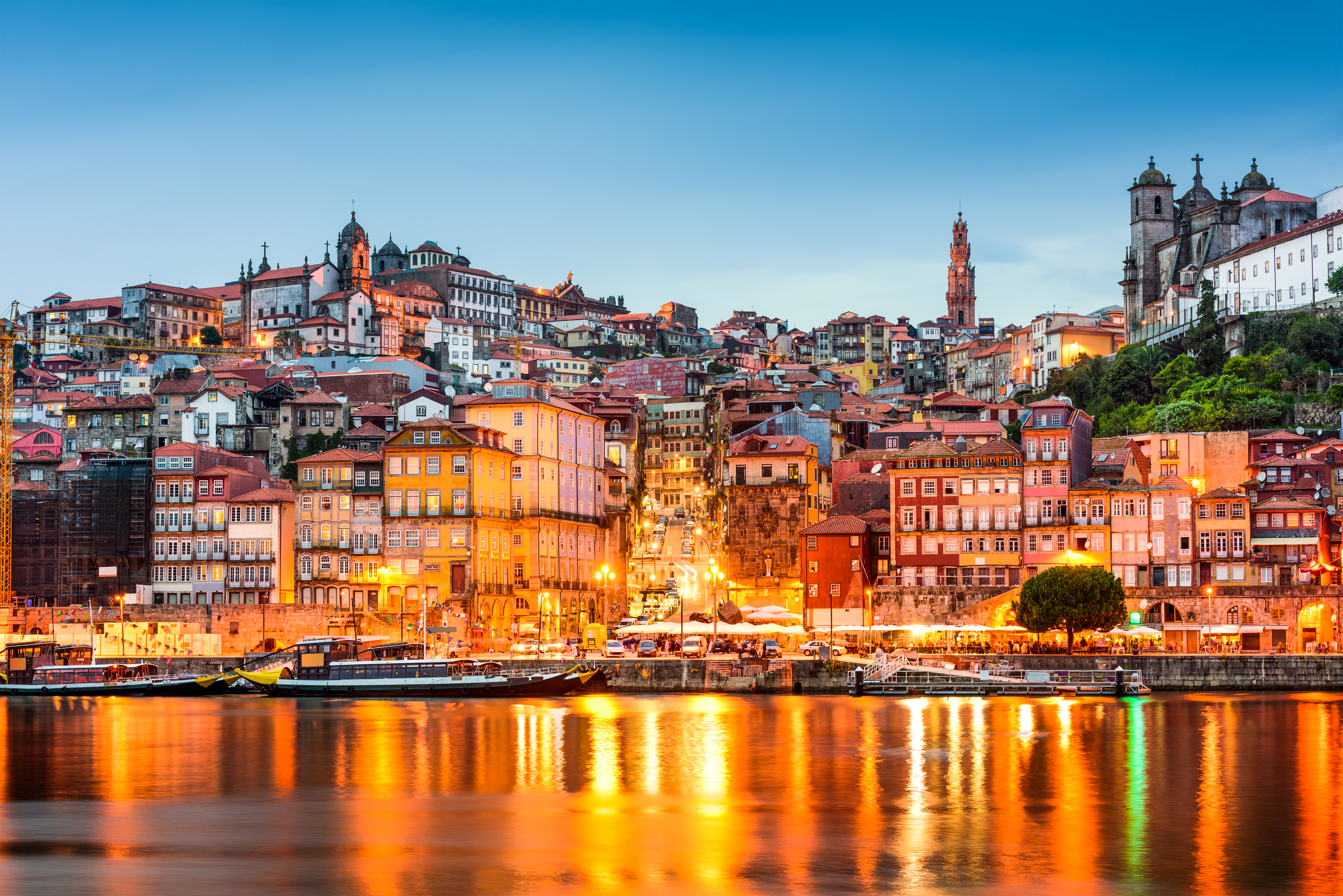 portugal, man made, porto, architecture, city, colorful, house, light, cities
