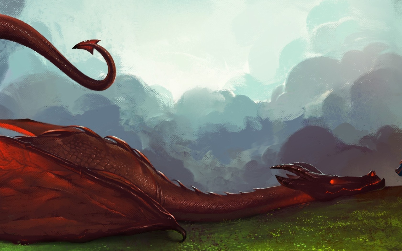 Free download wallpaper Fantasy, Dragon on your PC desktop