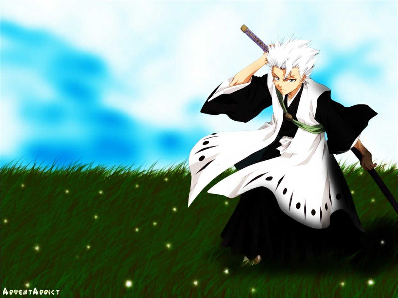 Téléchargez des papiers peints mobile Bleach, Animé, Tōshirō Hitsugaya gratuitement.