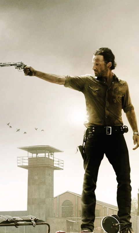 Descarga gratuita de fondo de pantalla para móvil de Andrew Lincoln, Series De Televisión, The Walking Dead, Rick Grimes.