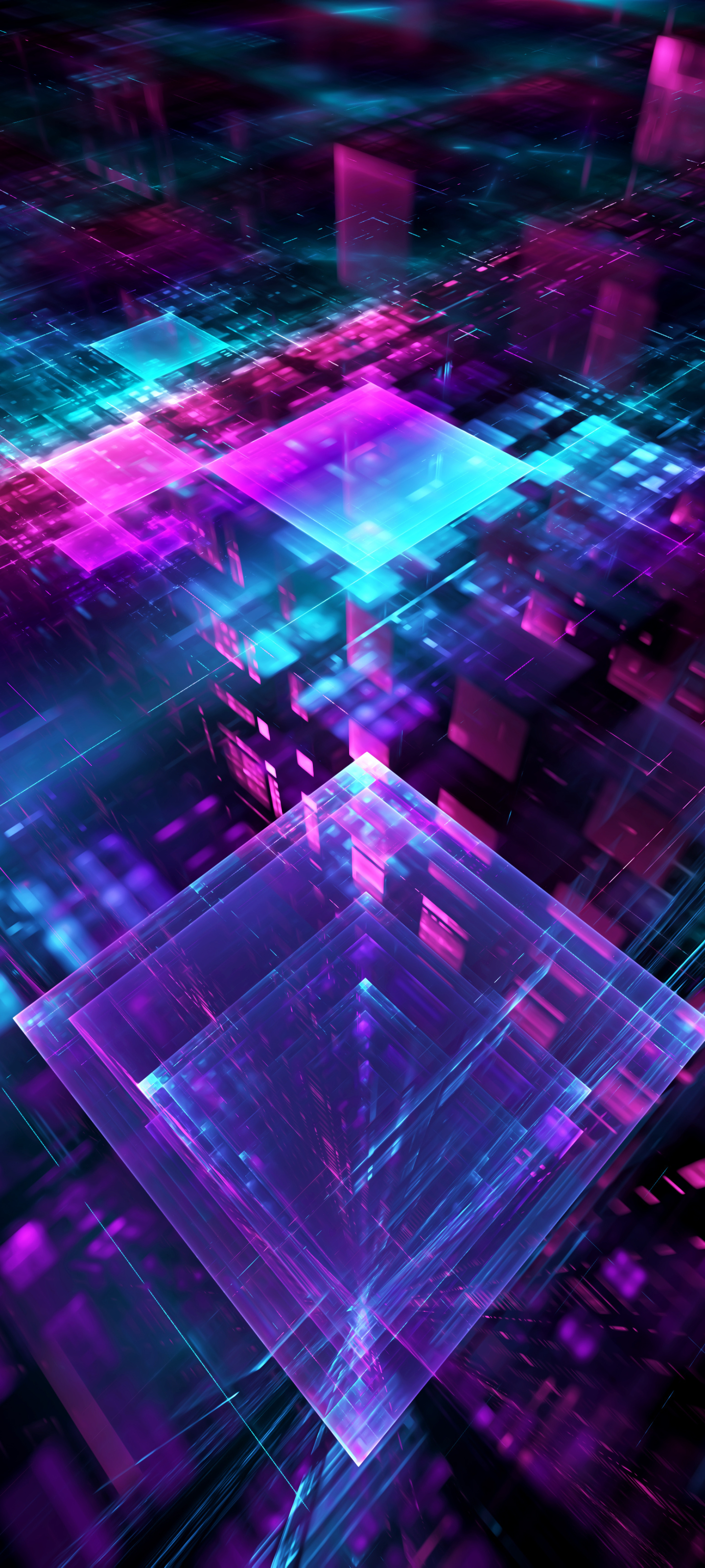 Download mobile wallpaper Abstract, Cube for free.