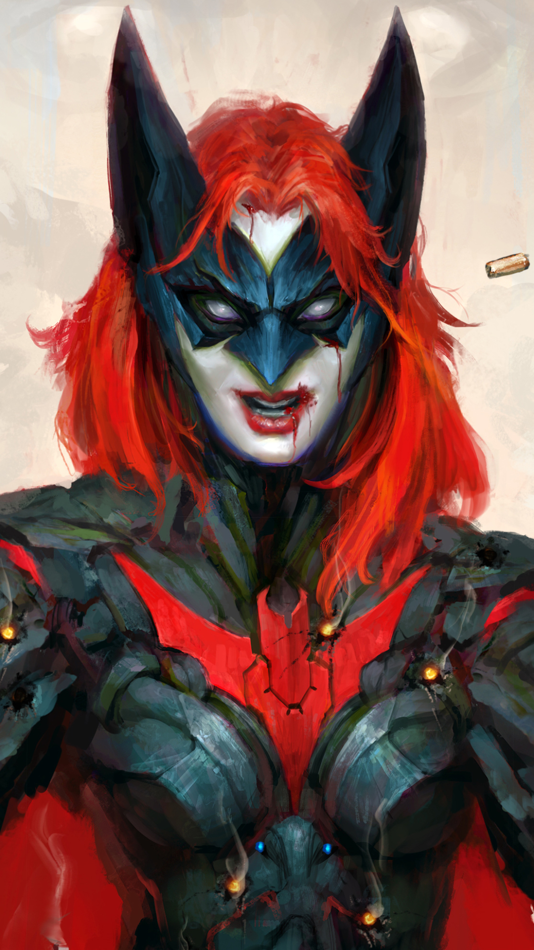 Handy-Wallpaper Comics, Rote Haare, Dc Comics, Batwoman kostenlos herunterladen.