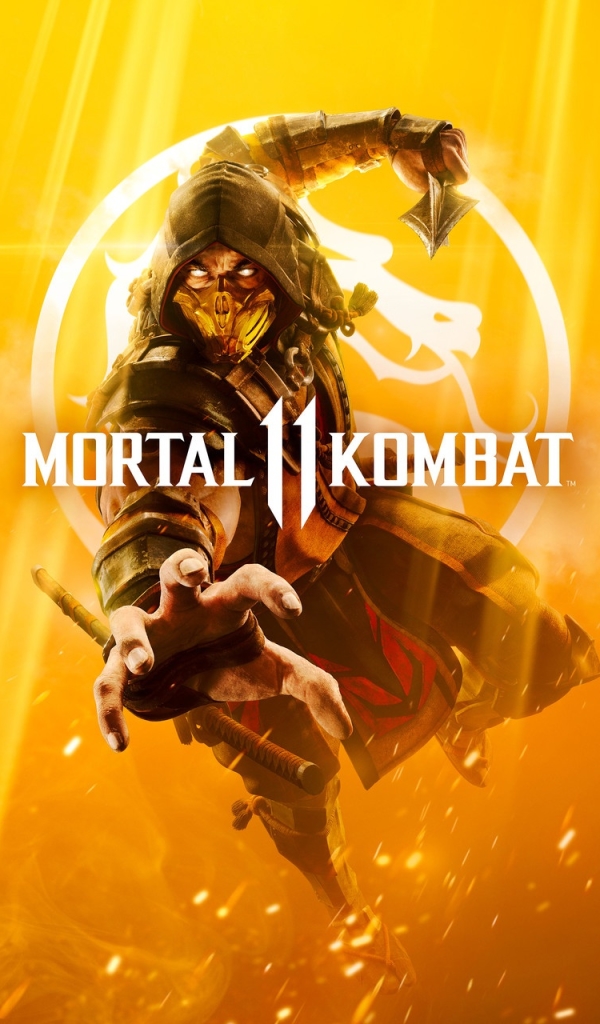 Скачати мобільні шпалери Відеогра, Скорпіон (Смертельна Битва), Mortal Kombat, Mortal Kombat 11 безкоштовно.