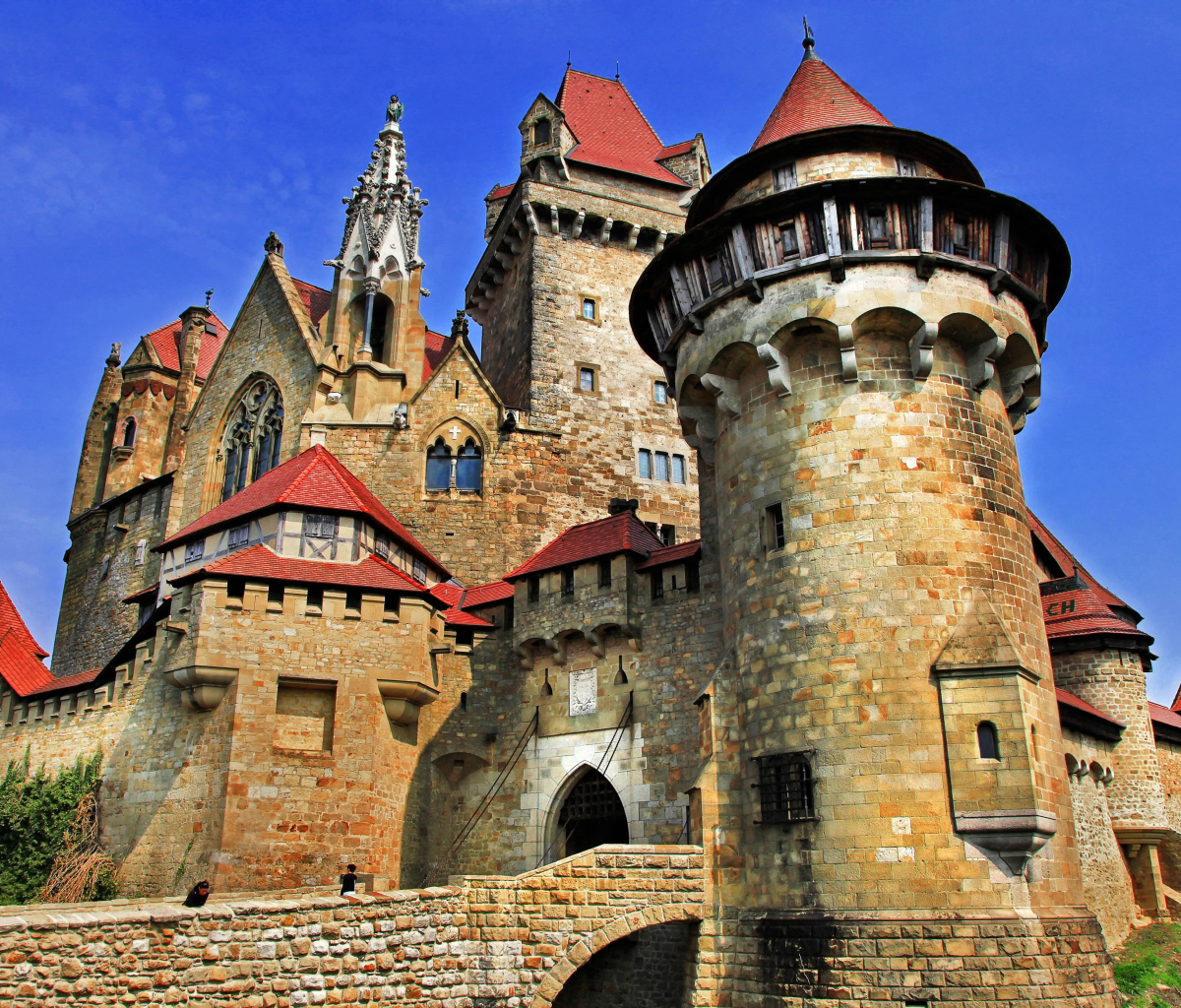 Baixar papel de parede para celular de Castelos, Castelo, Feito Pelo Homem, Castelo De Kreuzrnstein gratuito.