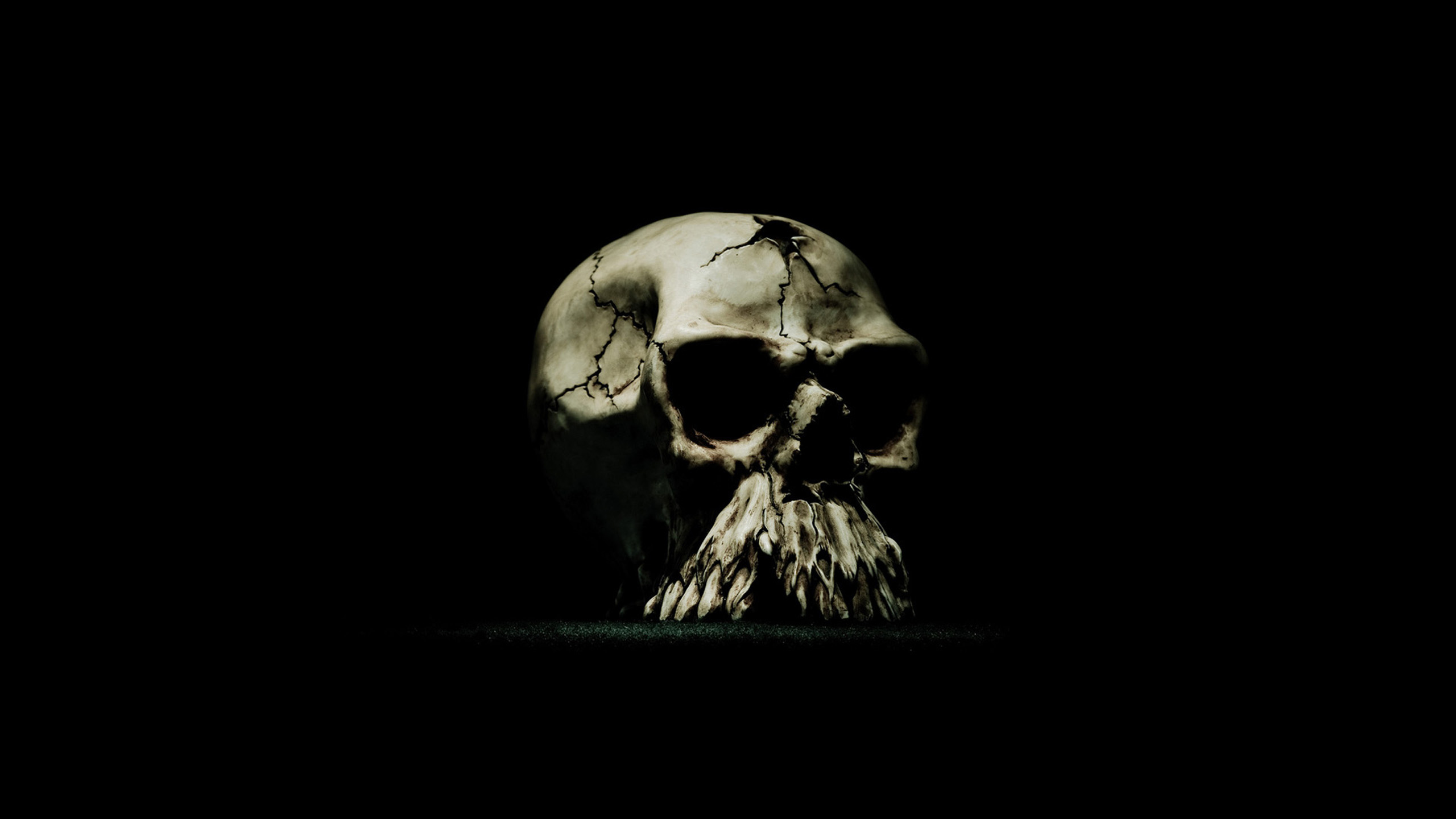 Free download wallpaper Dark, Creepy, Skull on your PC desktop
