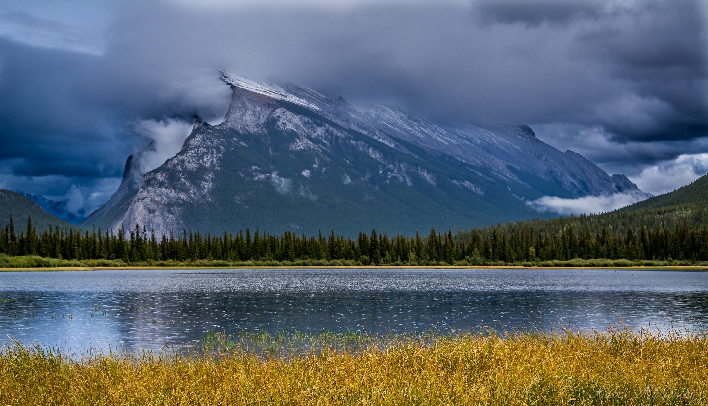 Free download wallpaper Mountain, Lake, Earth, National Park, Banff National Park on your PC desktop